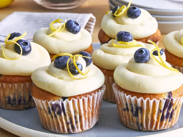 lemon blueberry cupcakes