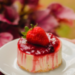 No Bake Strawberry Cheesecake