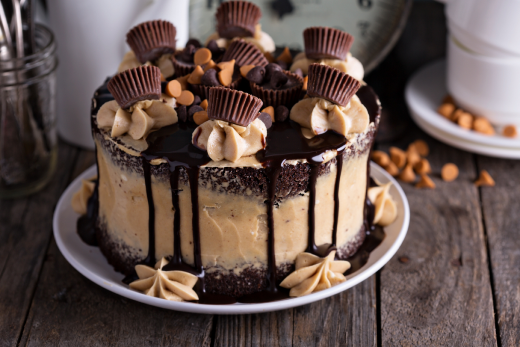 Chocolate Peanut Butter Cake