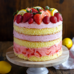 Strawberry Lemonade Cake – A Refreshing Summer Dessert Recipe