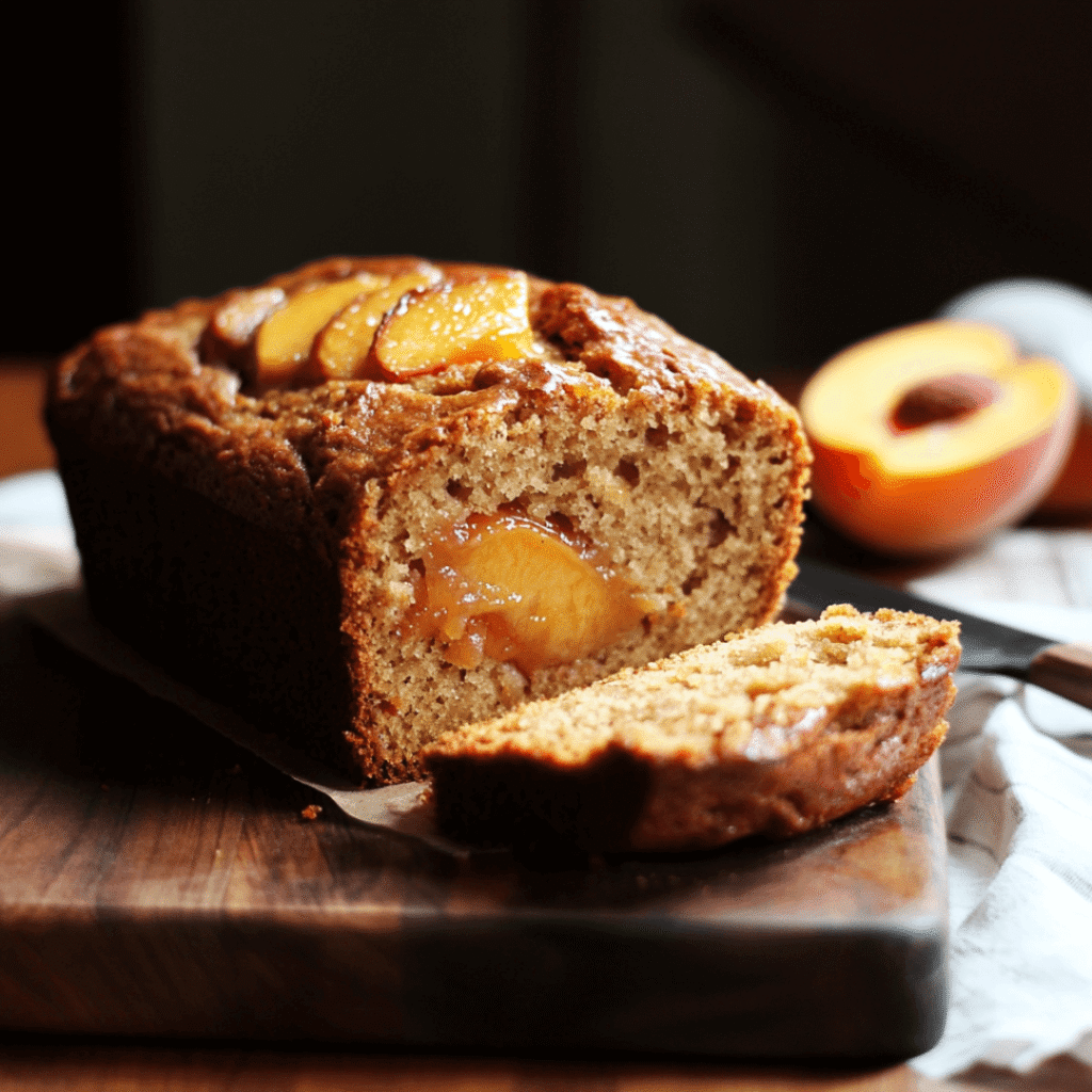 peach bread