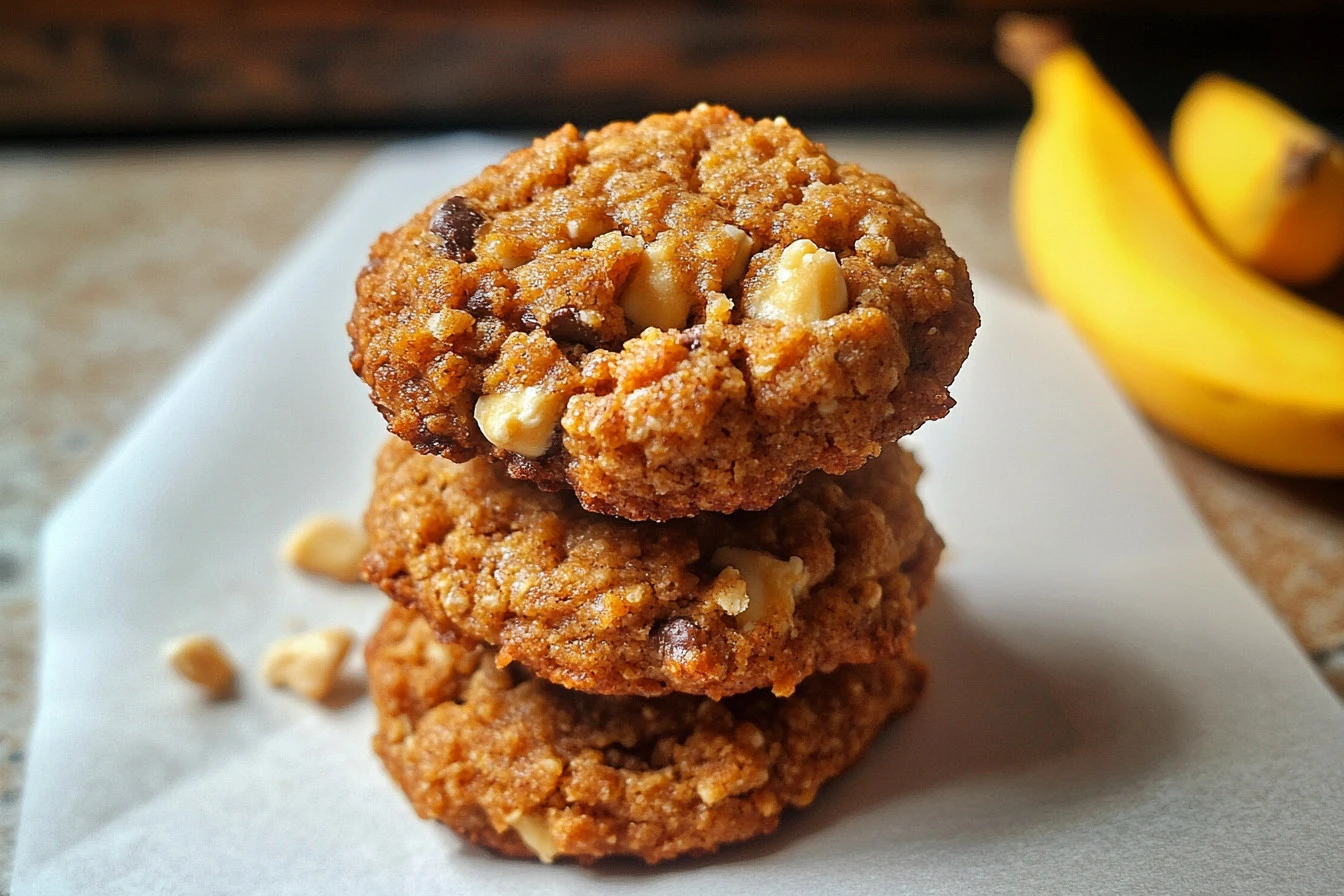 Healthy Gluten-Free Banana Cookies