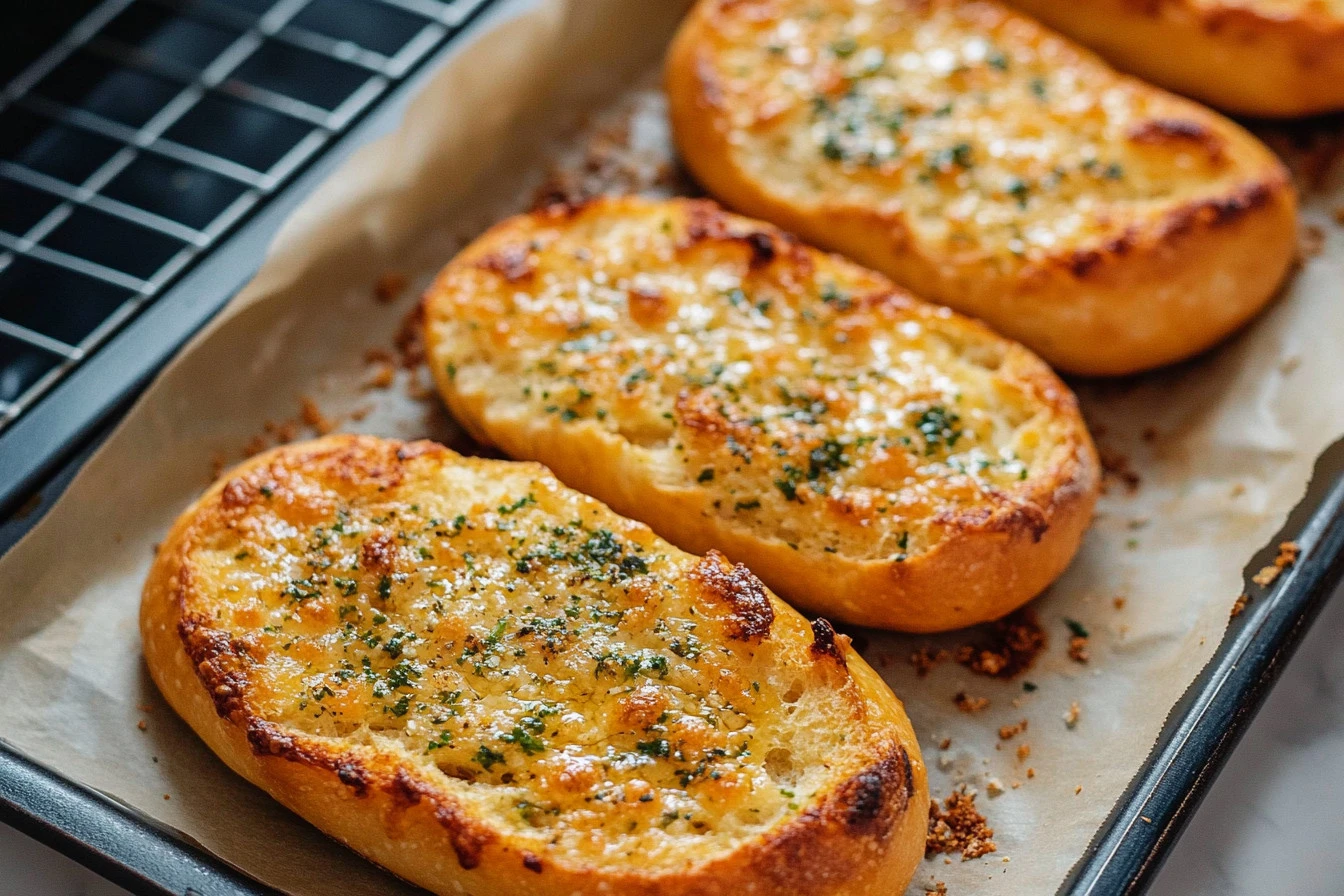 The Best Homemade Garlic Bread Ever