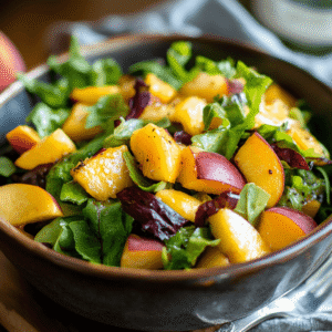 peach salad